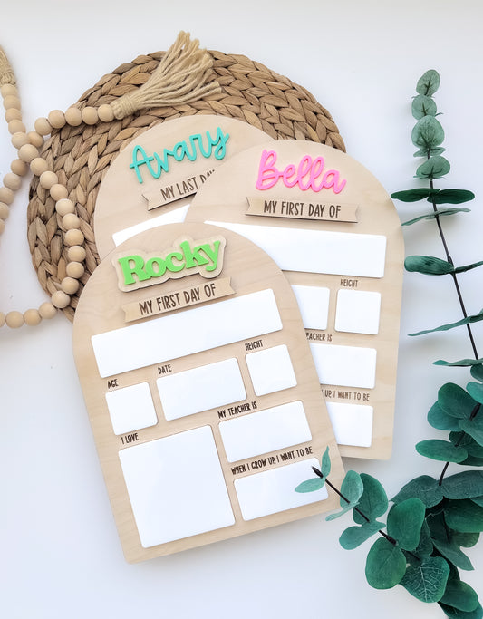 BACK TO SCHOOL BOARDS