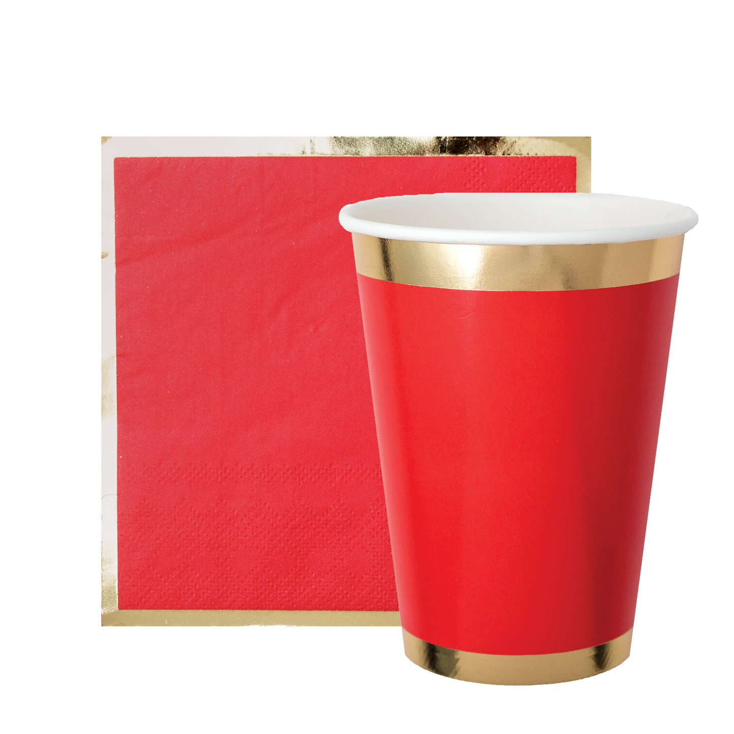 RED POSH CUPS