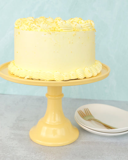 SOFT YELLOW CAKE STAND