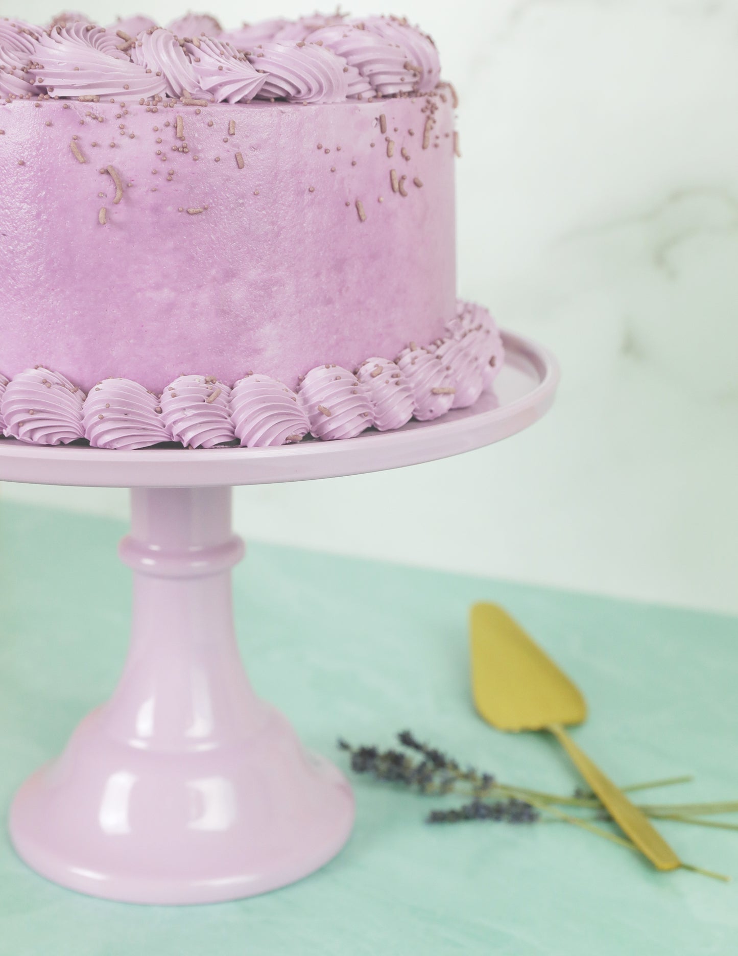 LILAC CAKE STAND