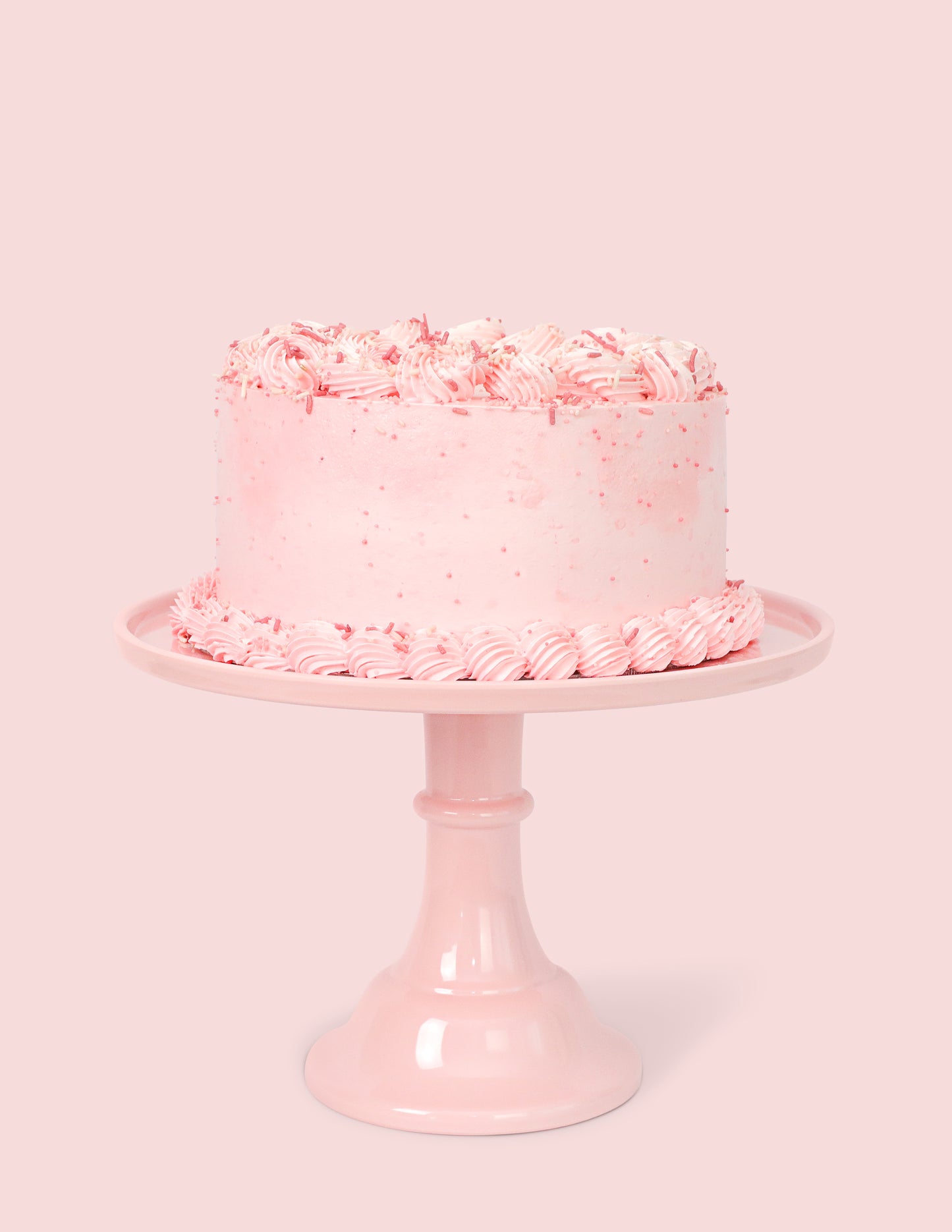 LIGHT PINK CAKE STAND