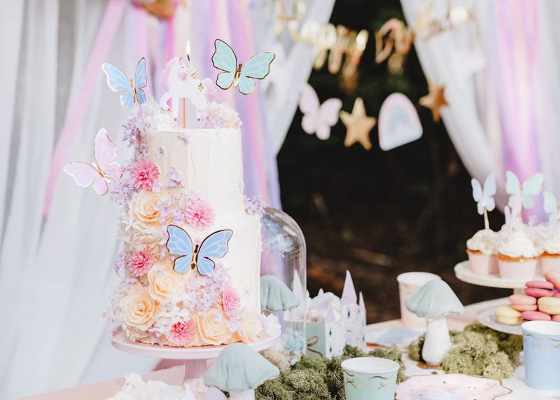 BUTTERFLY CAKE TOPPERS