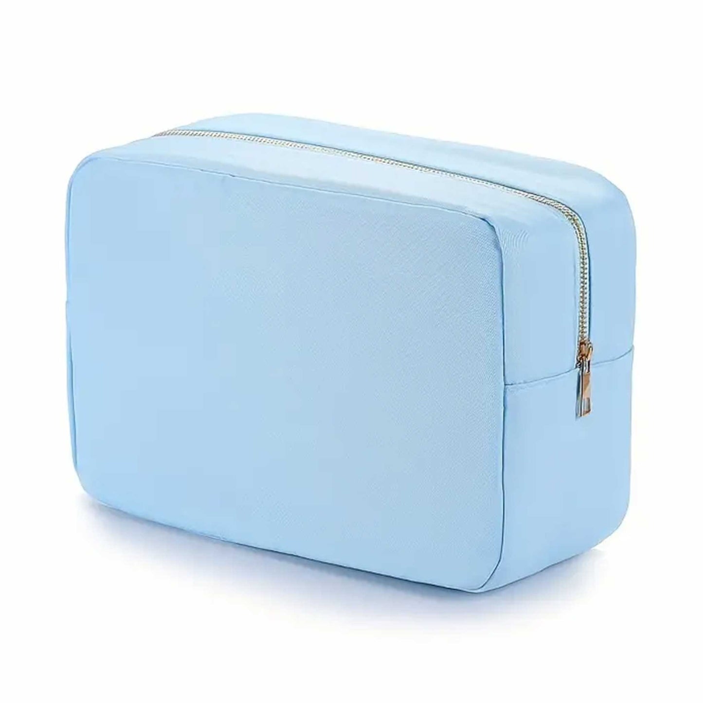 BABY BLUE NYLON POUCH