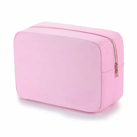 BABY PINK NYLON POUCH