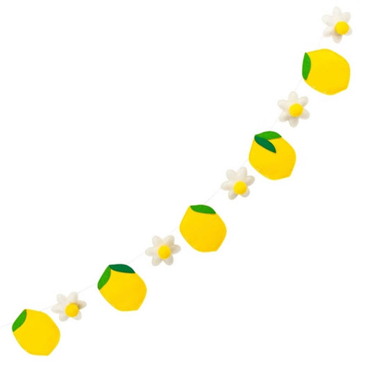 LEMON FELT BANNER
