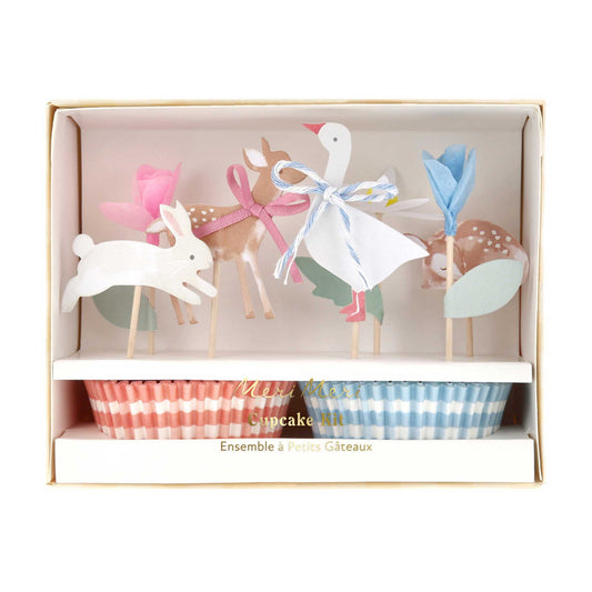 LITTLE ANIMALS CUPCAKE KIT