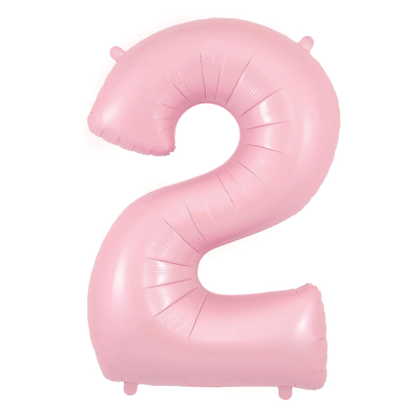 MATTE PINK NUMBER BALLOONS