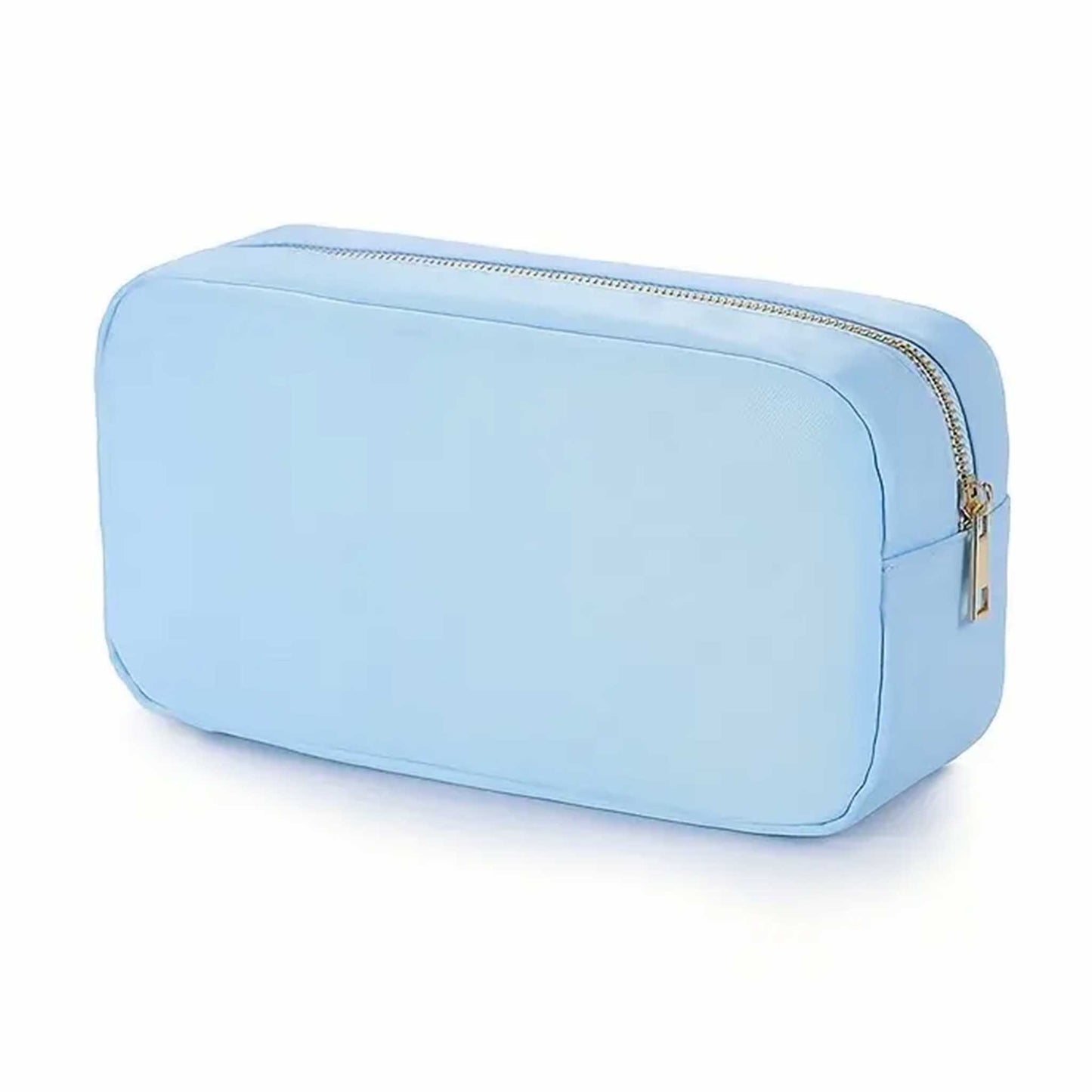 BABY BLUE NYLON POUCH