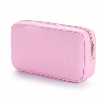 BABY PINK NYLON POUCH