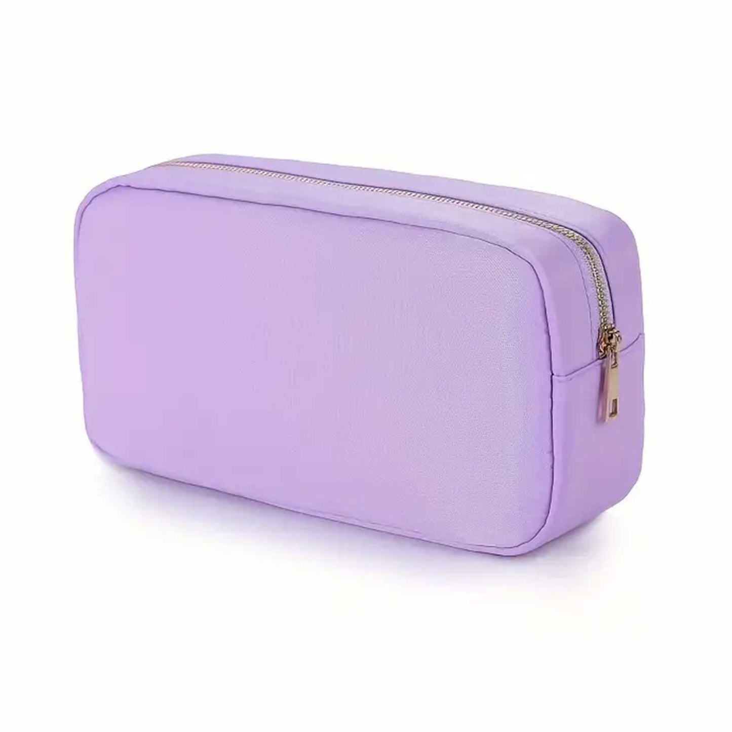 PURPLE NYLON POUCH