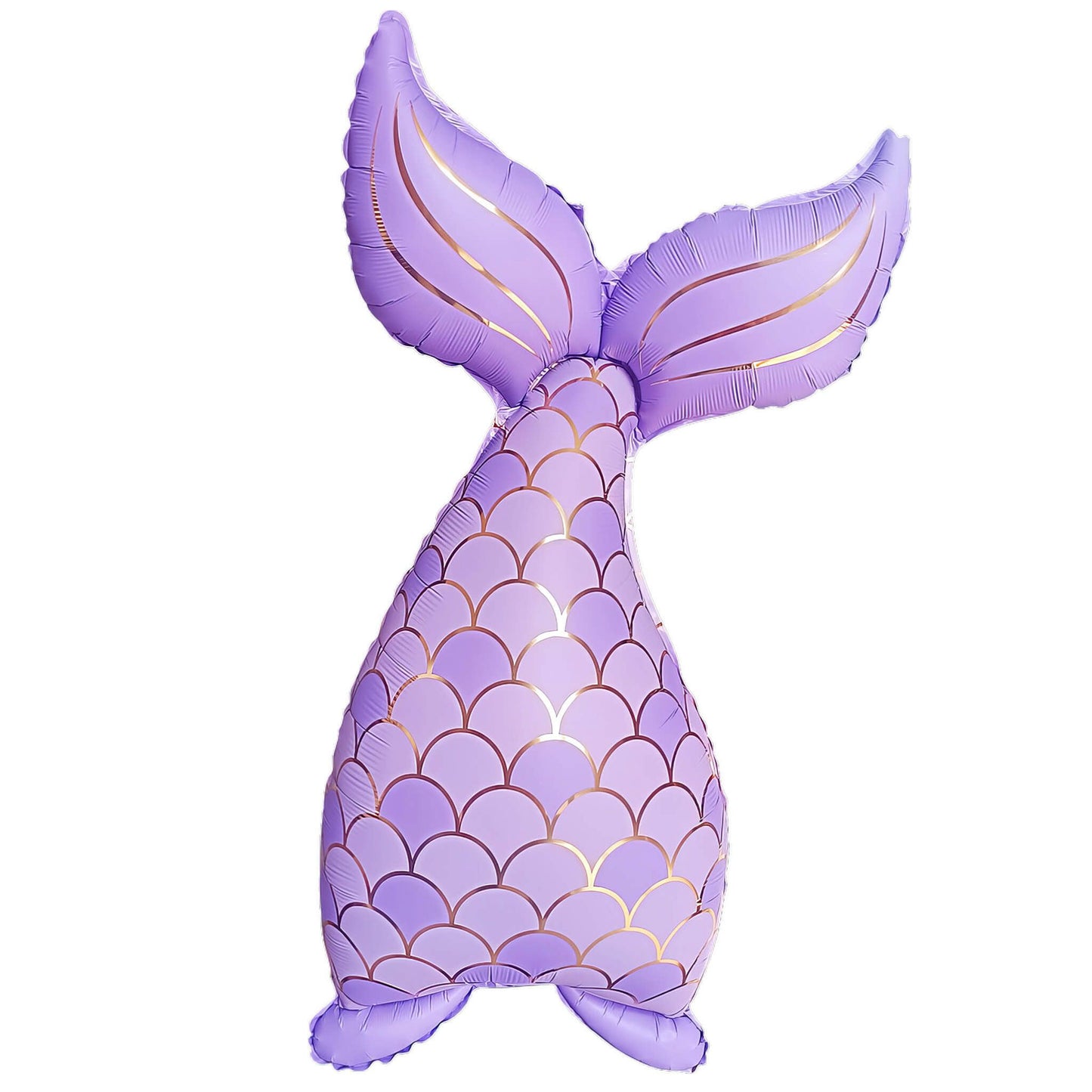 PURPLE MERMAID TAIL FOIL BALLOON