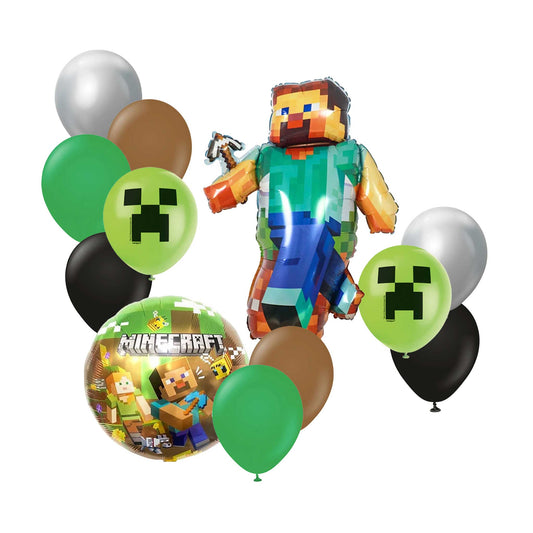 MINECRAFT HELIUM BALLOON BOUQUET