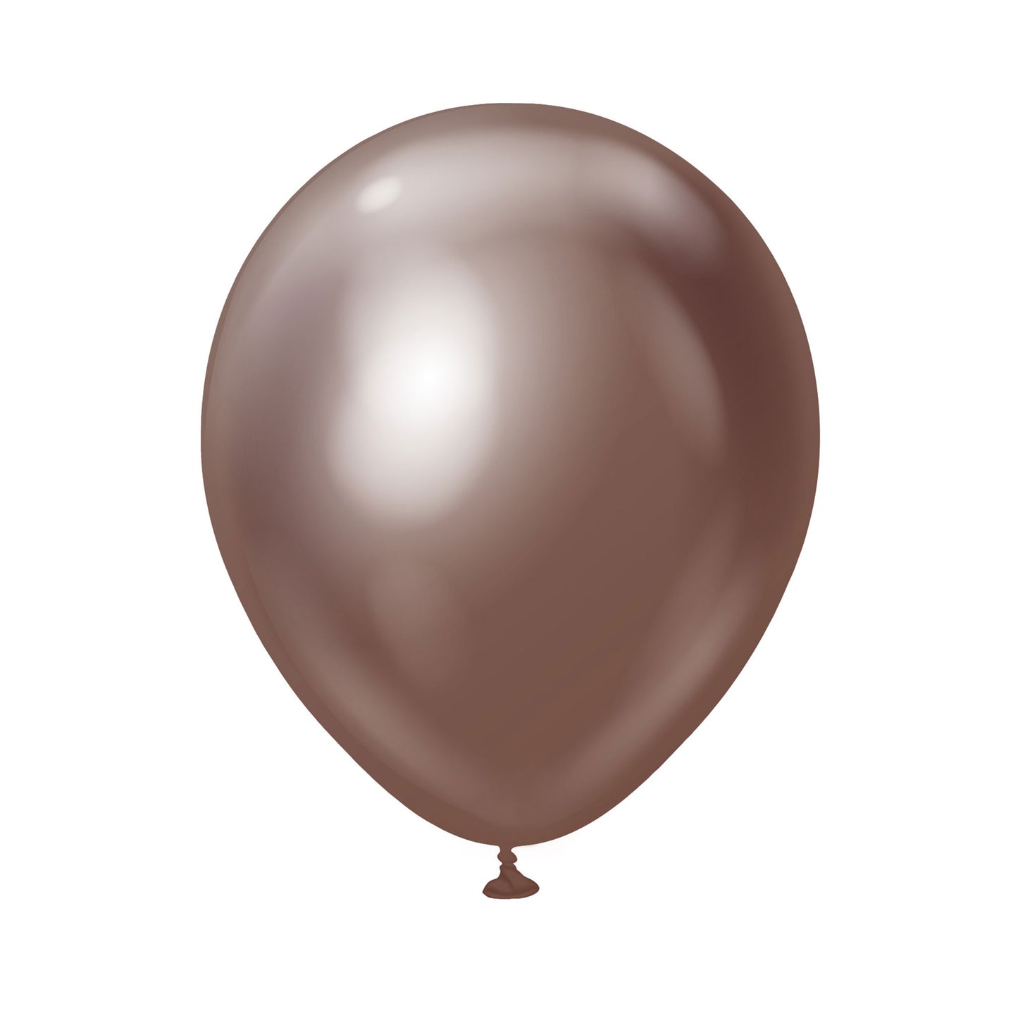 CHROME CHOCOLATE BALLOON