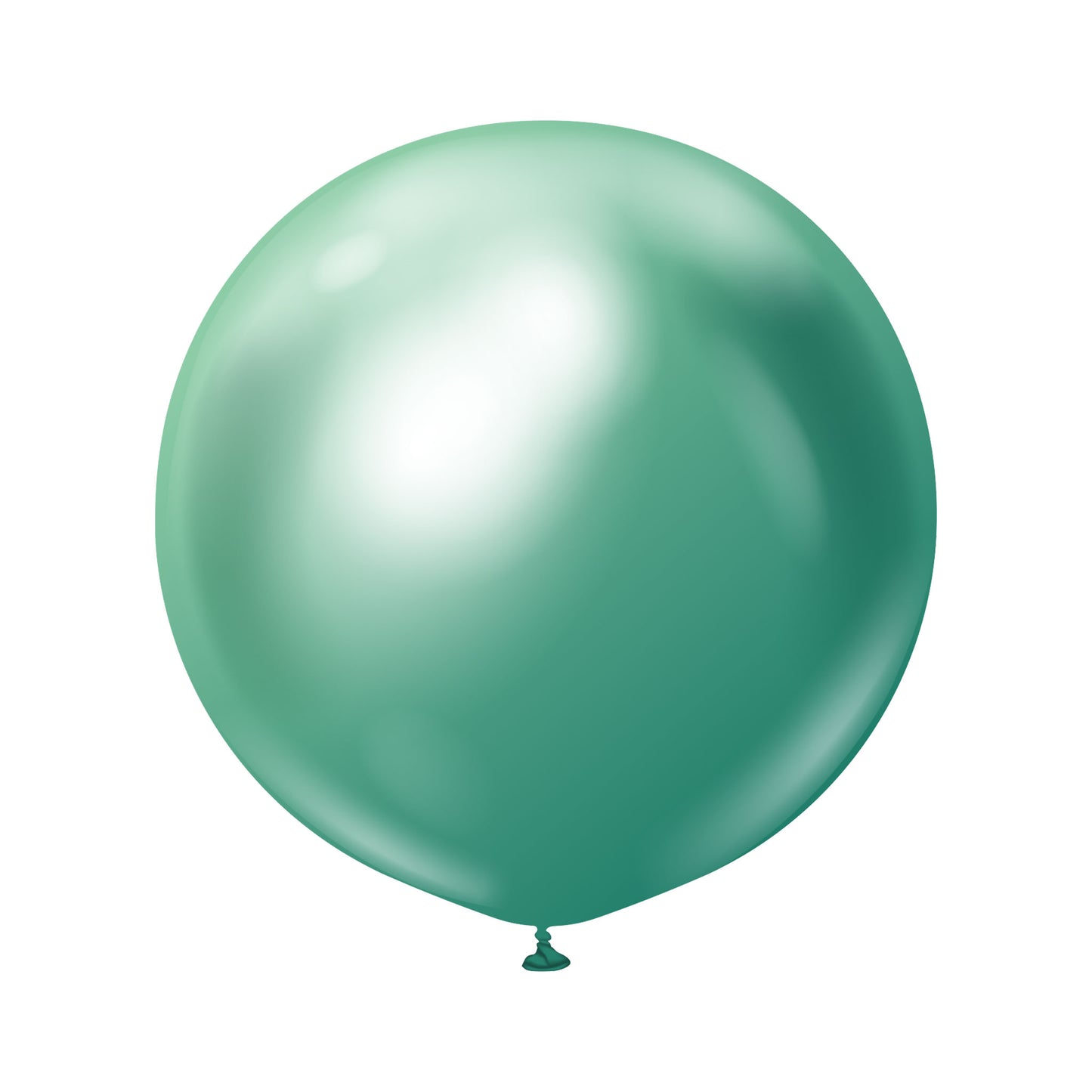 CHROME GREEN BALLOON