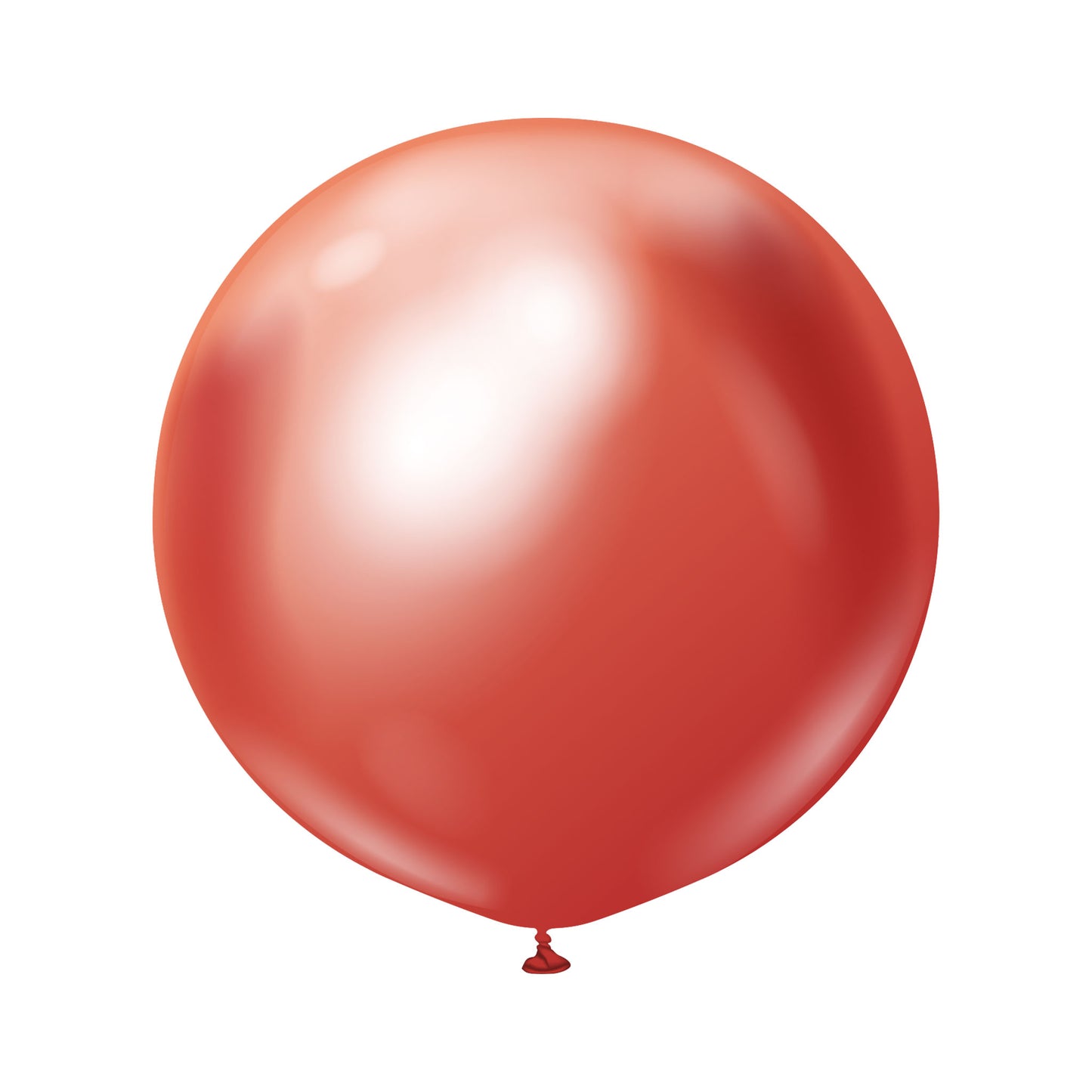 CHROME RED BALLOON