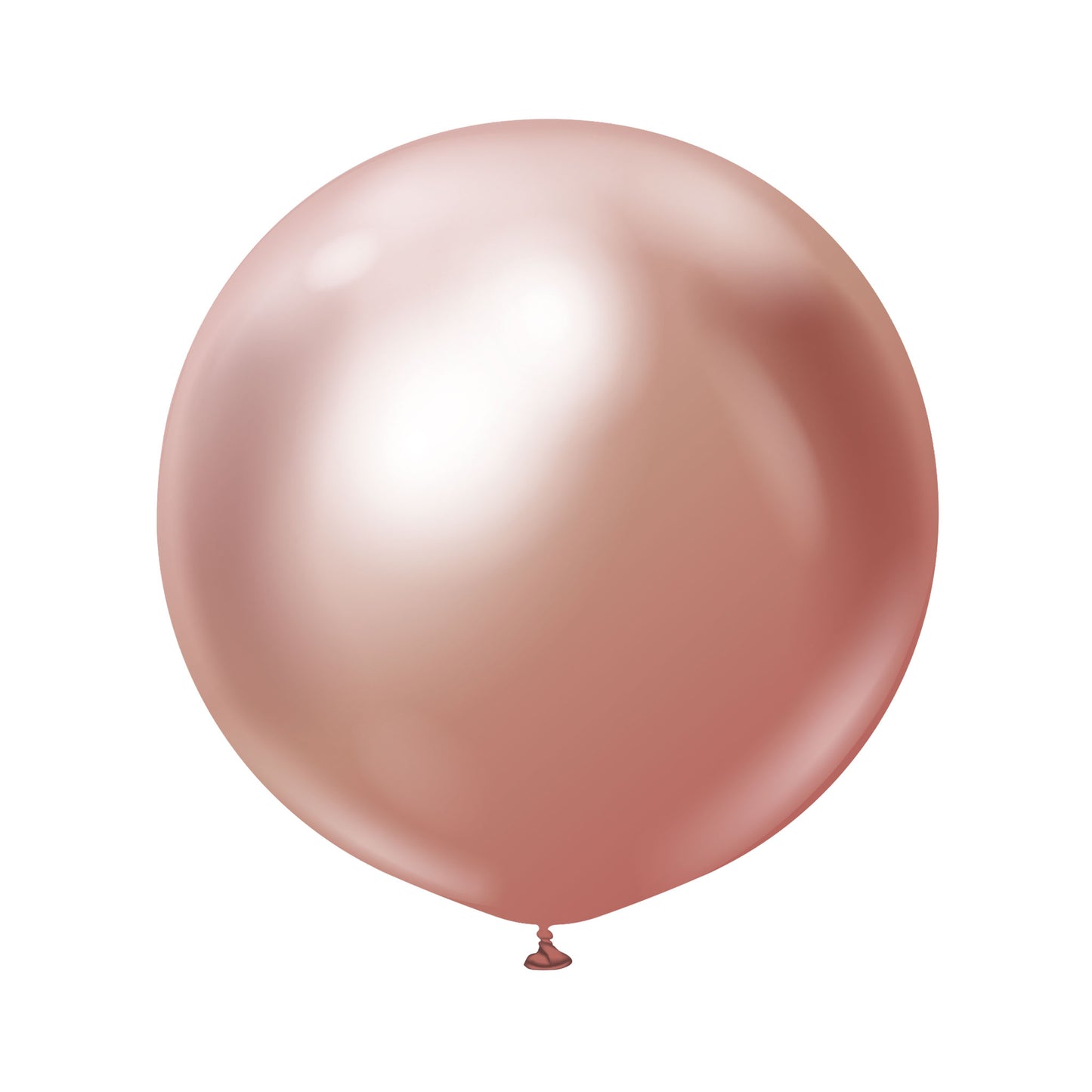 CHROME ROSE GOLD BALLOON