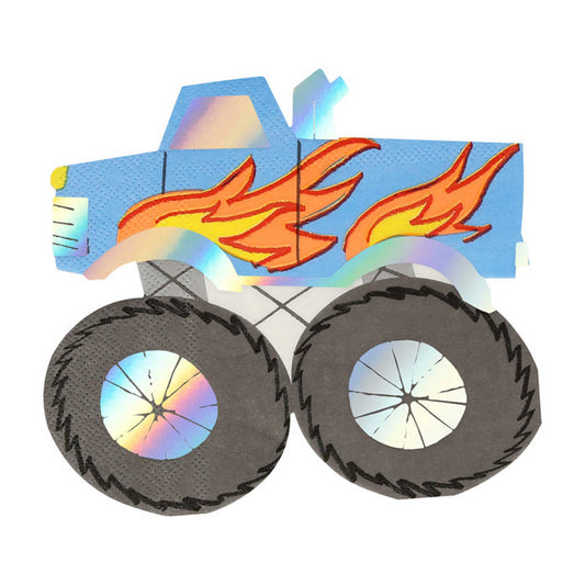 MONSTER TRUCK NAPKINS
