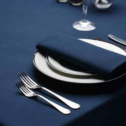 NAVY TABLECLOTH