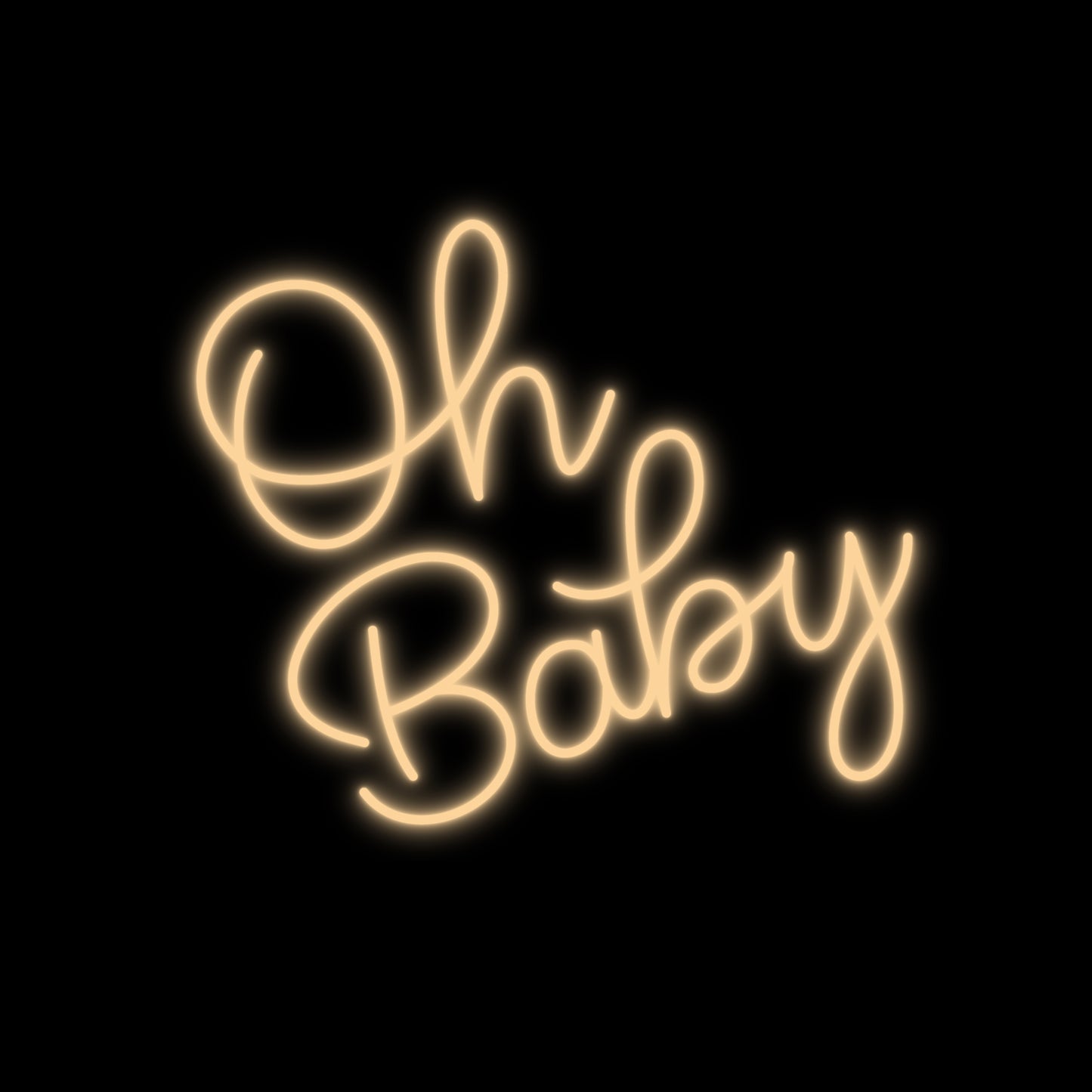 OH BABY NEON SIGN