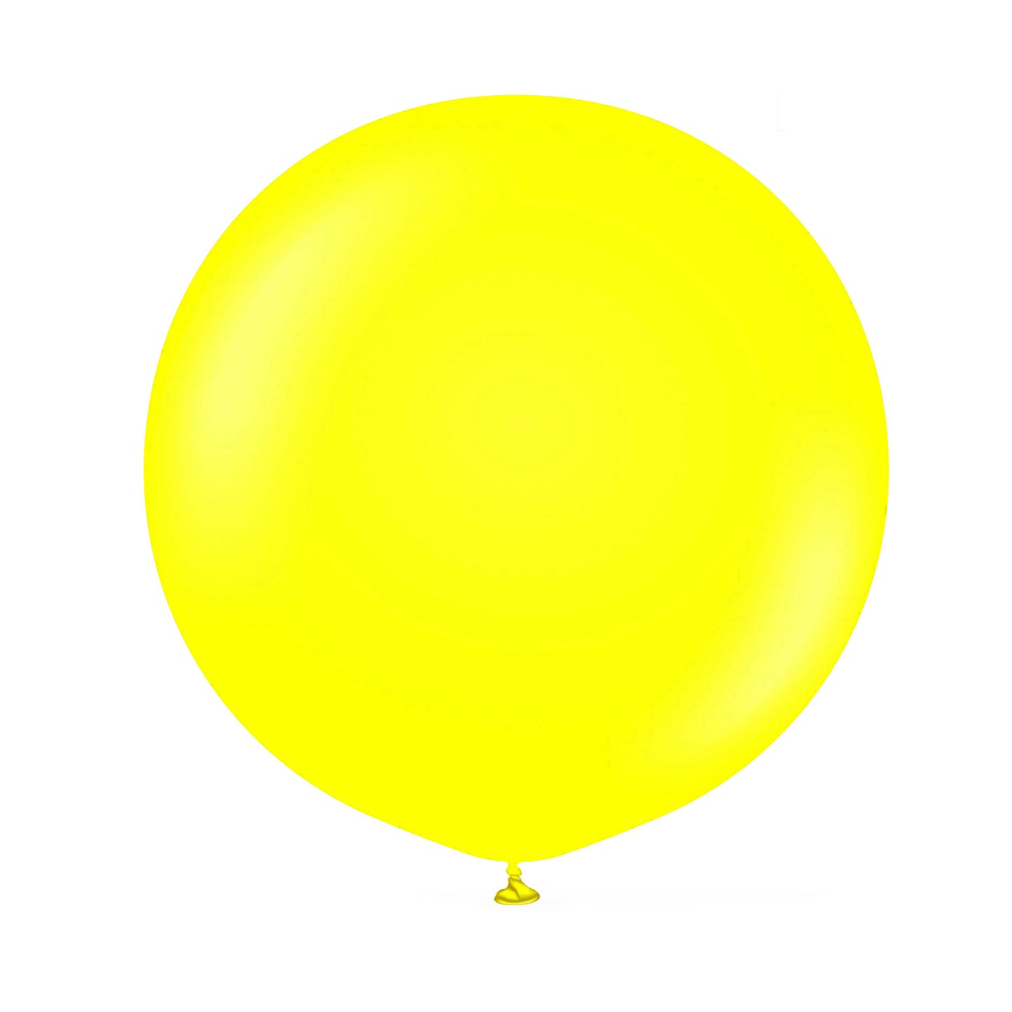 NEON YELLOW BALLOON