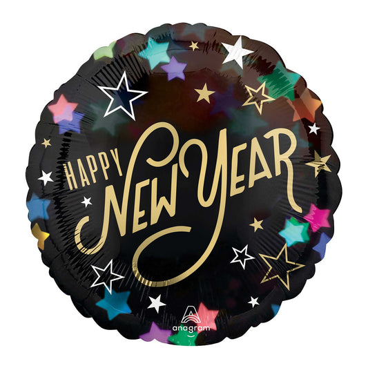 HAPPY NEW YEAR FOIL BALLOON