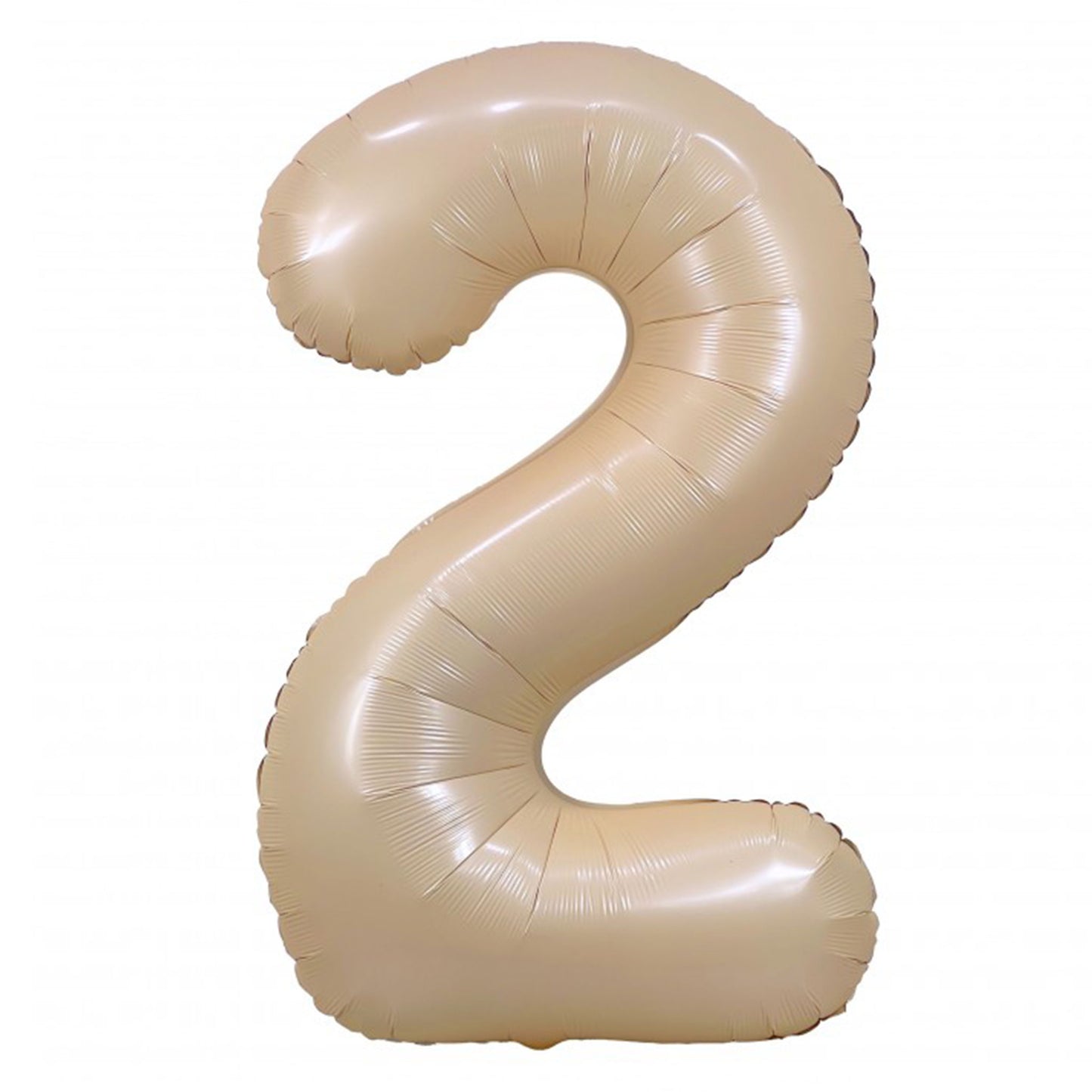 MATTE NUDE NUMBER BALLOONS