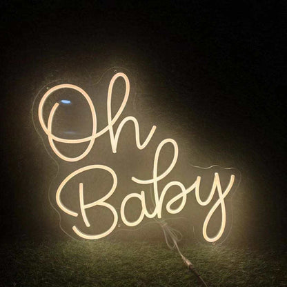 OH BABY NEON SIGN