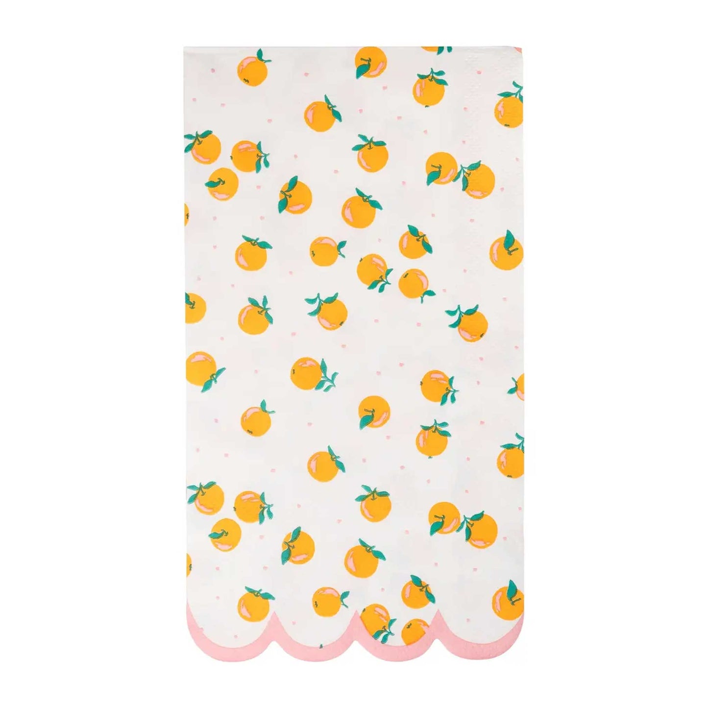 SCATTERED ORANGE NAPKINS