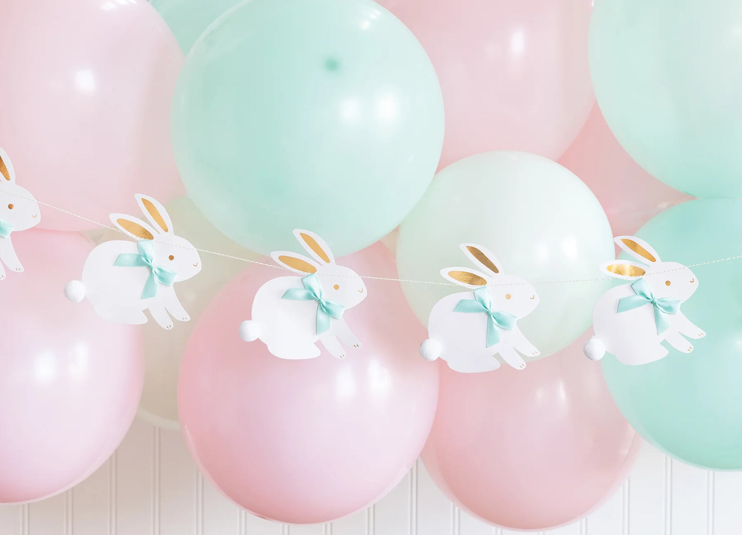 BUNNIES AND BOWS BANNER