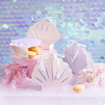 SEASHELL FAVOUR BOXES