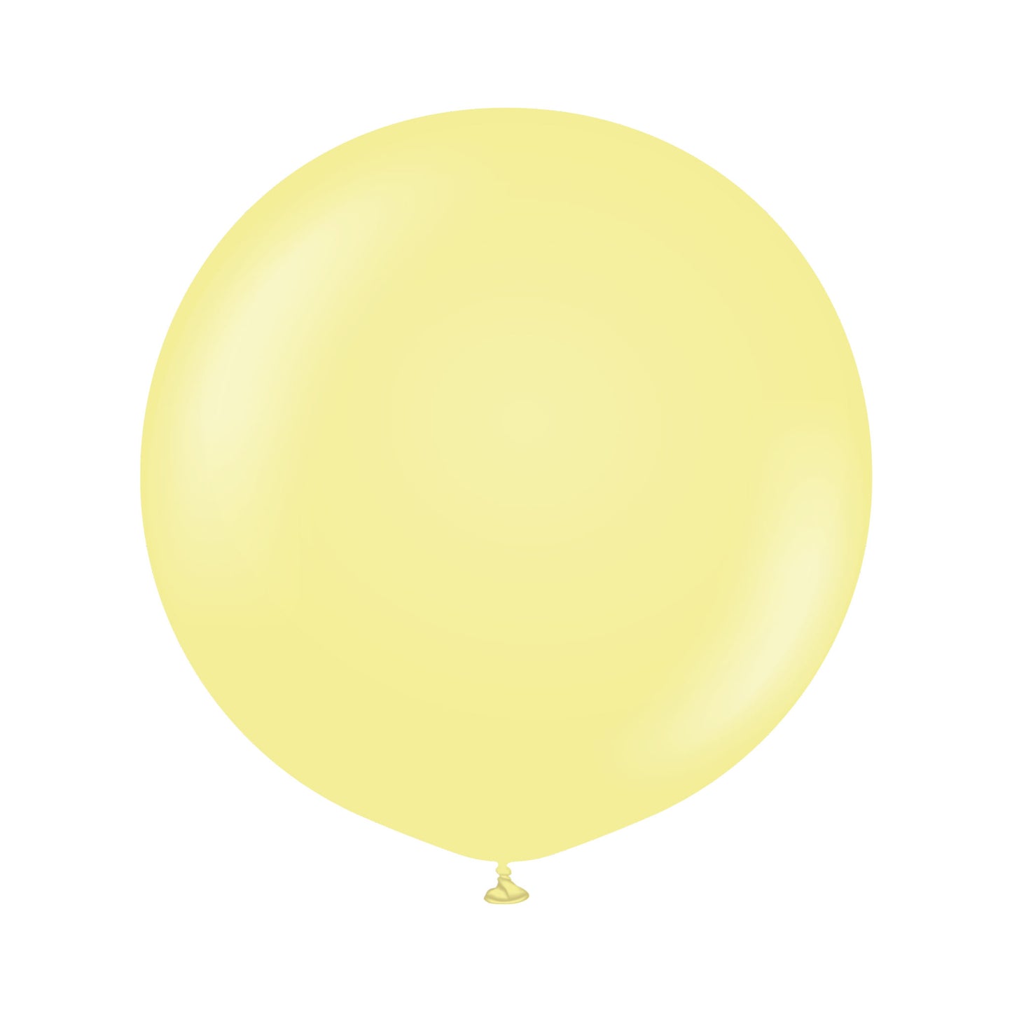 PASTEL YELLOW BALLOON