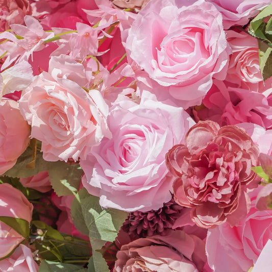 PINK FLORAL WALL