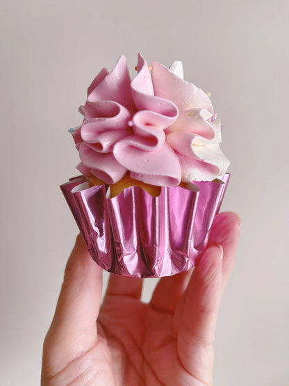 PINK FOIL CUPCAKE LINERS