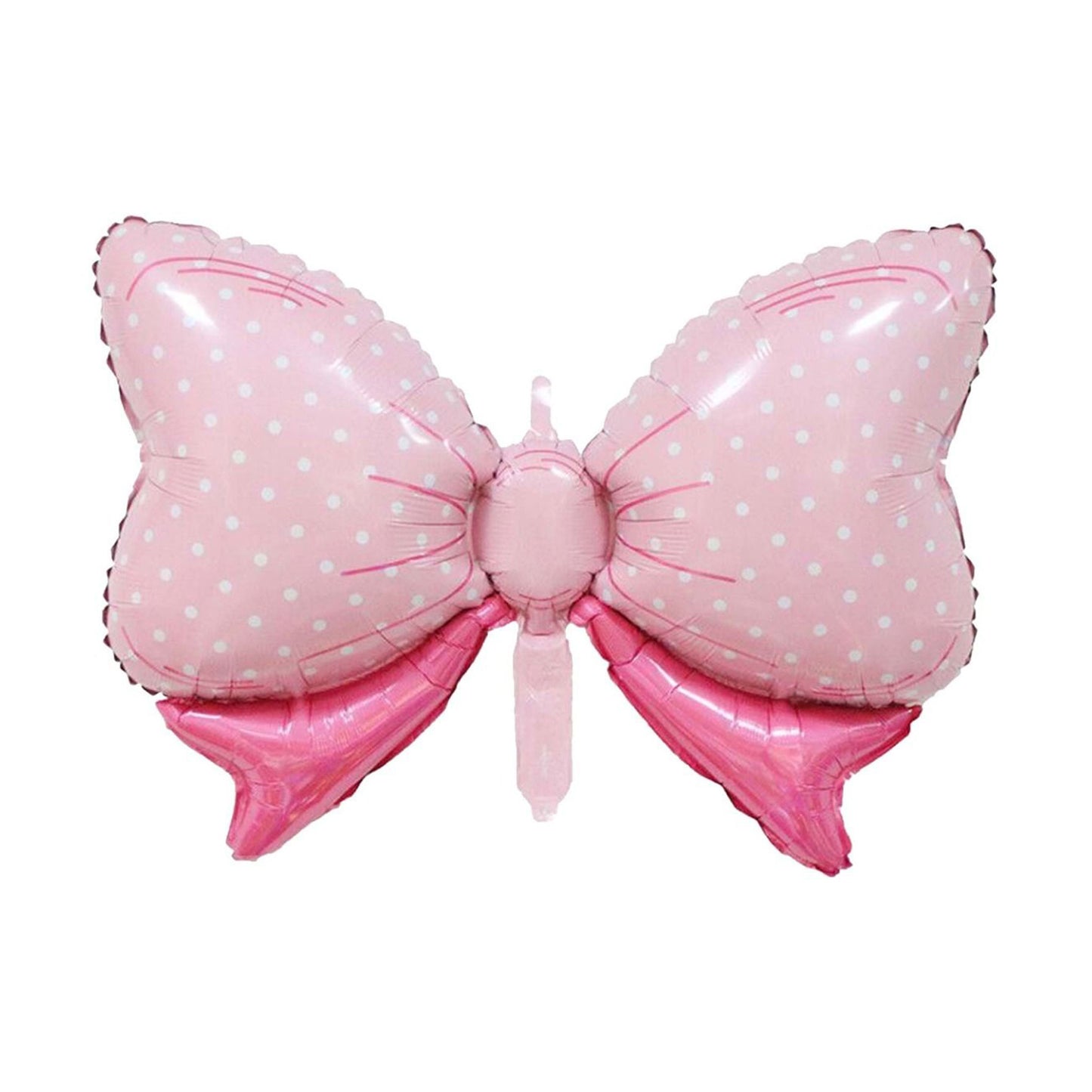 PINK BOW FOIL BALLOON