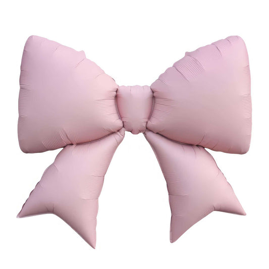 PINK BOW FOIL BALLOON