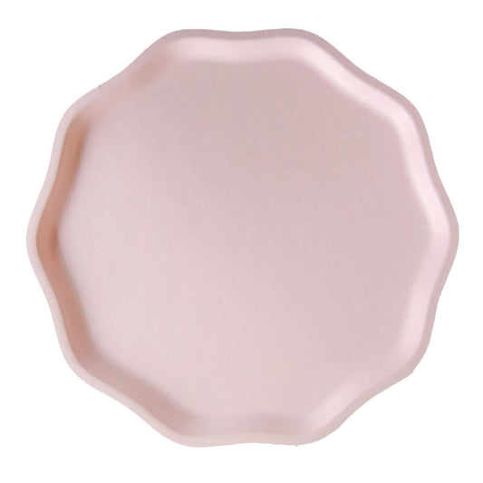 PINK COMPOSTABLE PLATES