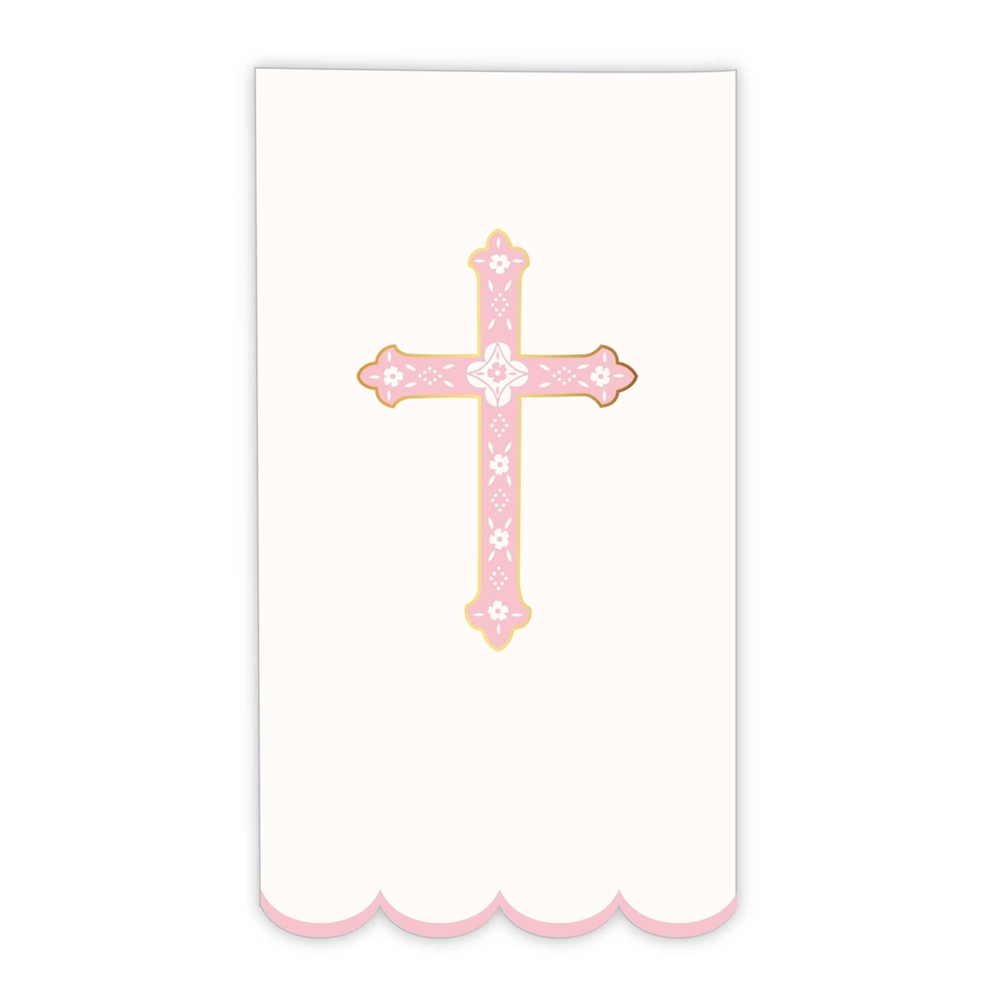 PINK CROSS NAPKINS