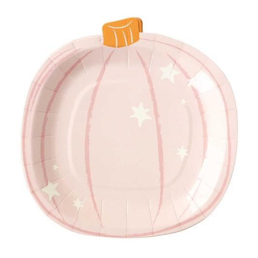 PINK PUMPKIN PLATES