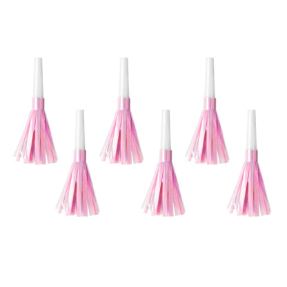 PINK PARTY HORNS