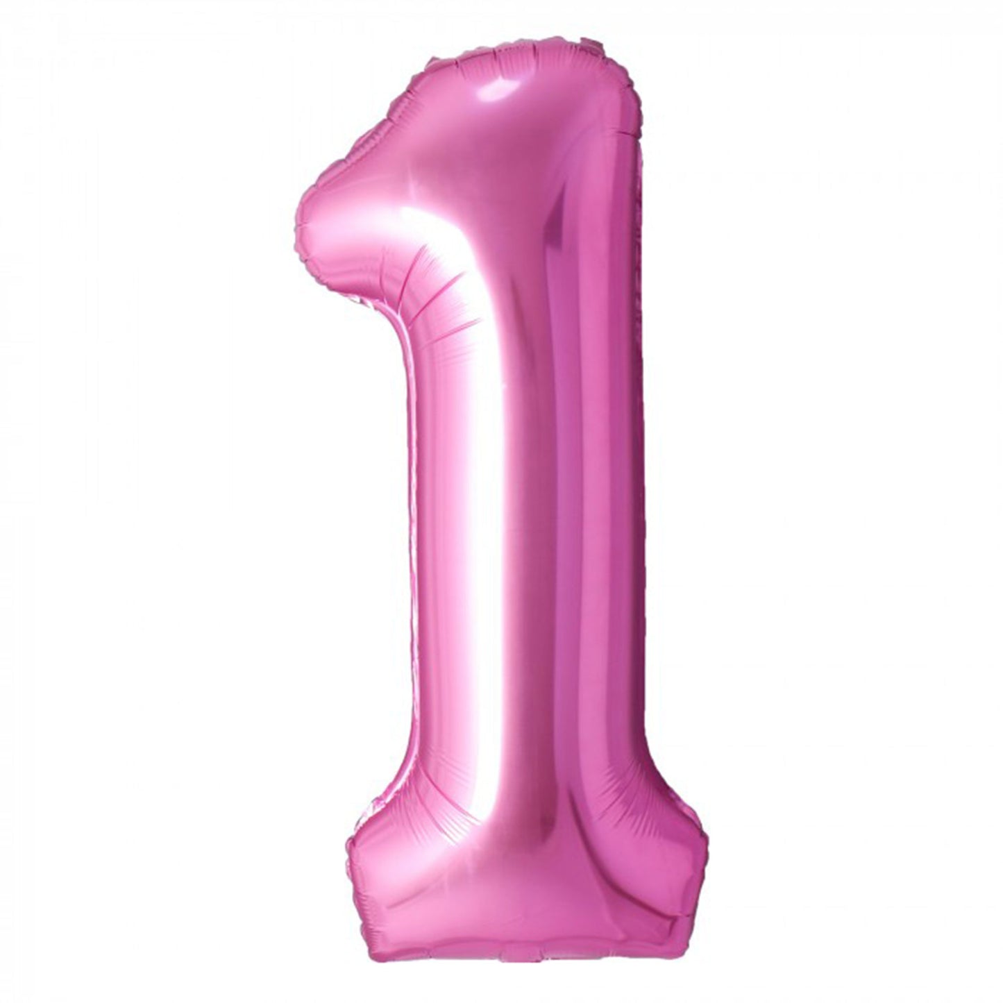 PINK NUMBER FOIL BALLOONS