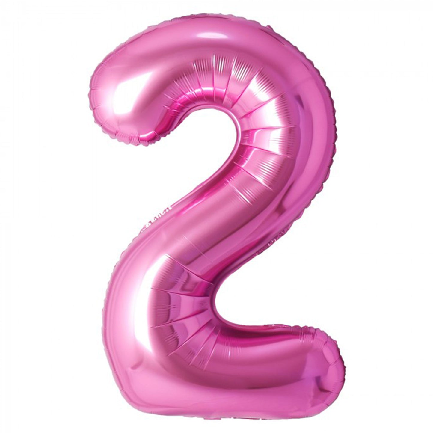 PINK NUMBER FOIL BALLOONS