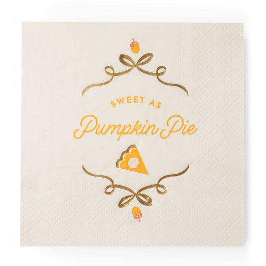 SWEET AS PUMPKIN PIE NAPKINS