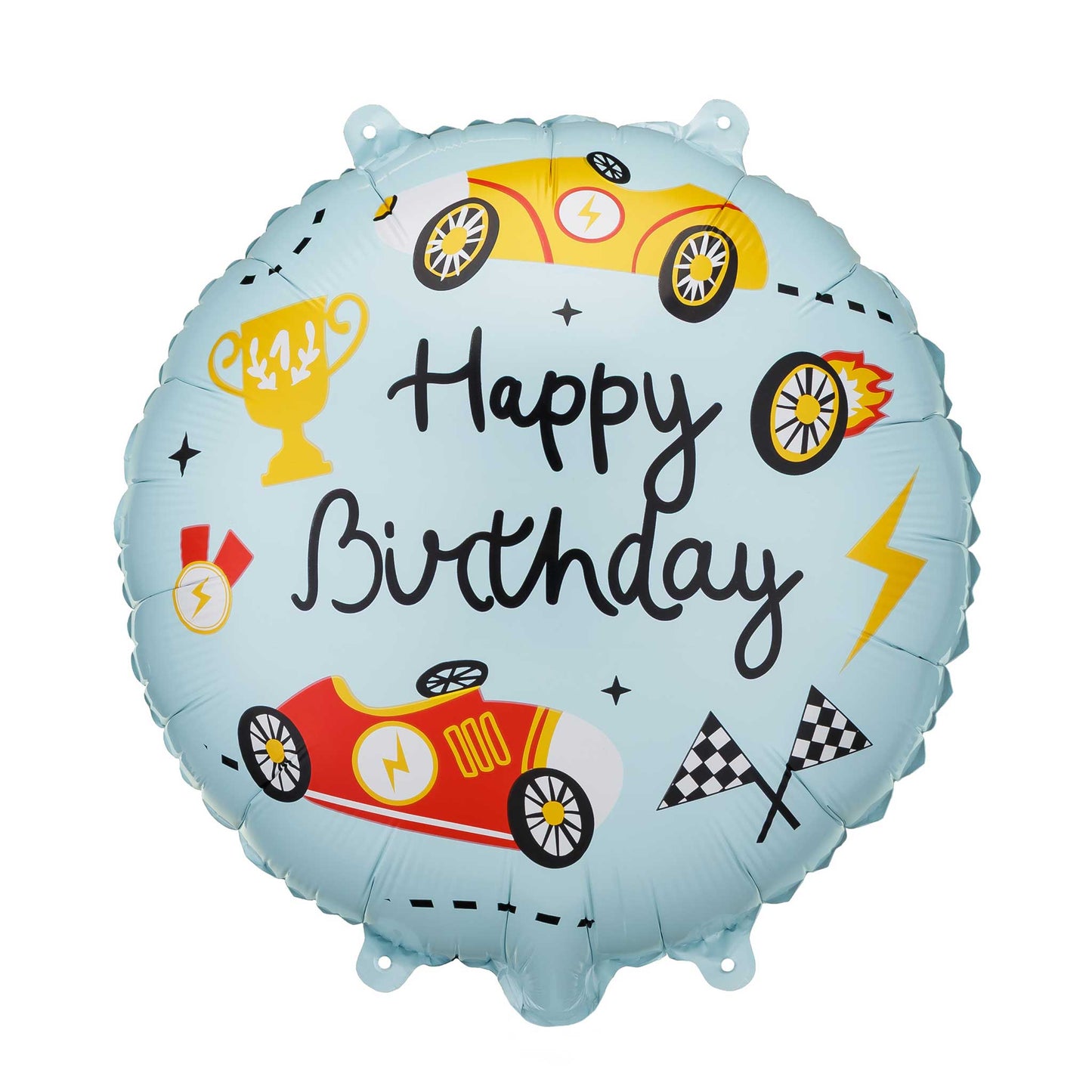 RACE CAR FOIL BALLOONS