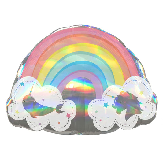 RAINBOW FOIL BALLOON