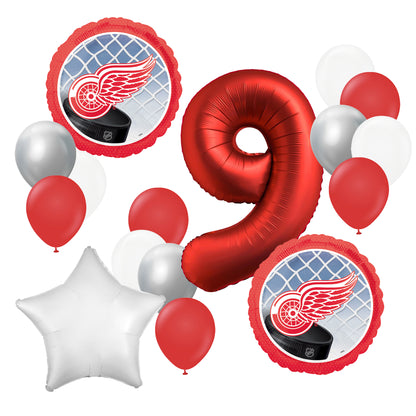 DETROIT RED WINGS FOIL BALLOON