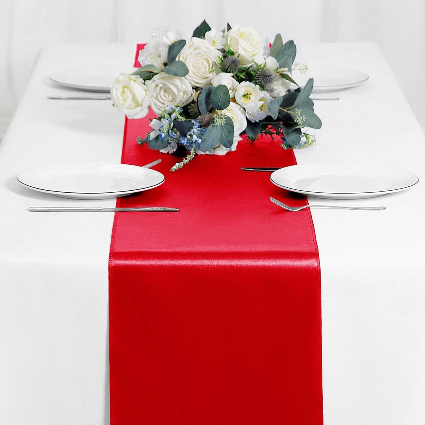 RED TABLE RUNNER