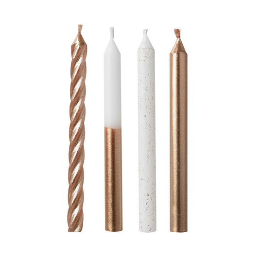 ROSE GOLD BIRTHDAY CANDLES