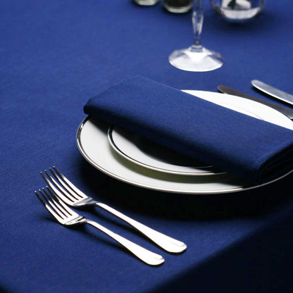 ROYAL BLUE TABLECLOTH