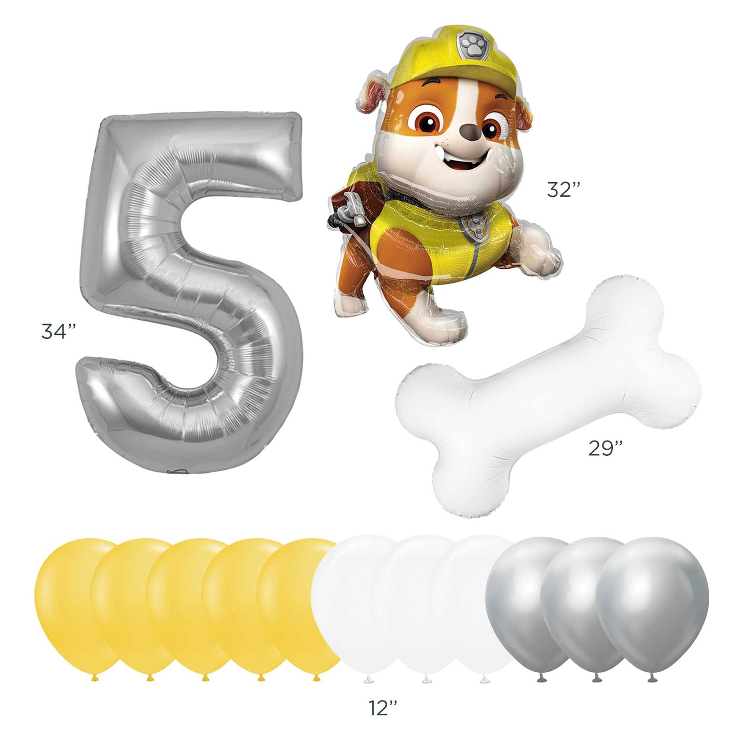 RUBBLE HELIUM BOUQUET