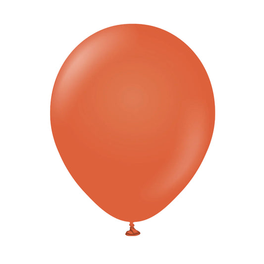 RUST ORANGE BALLOON